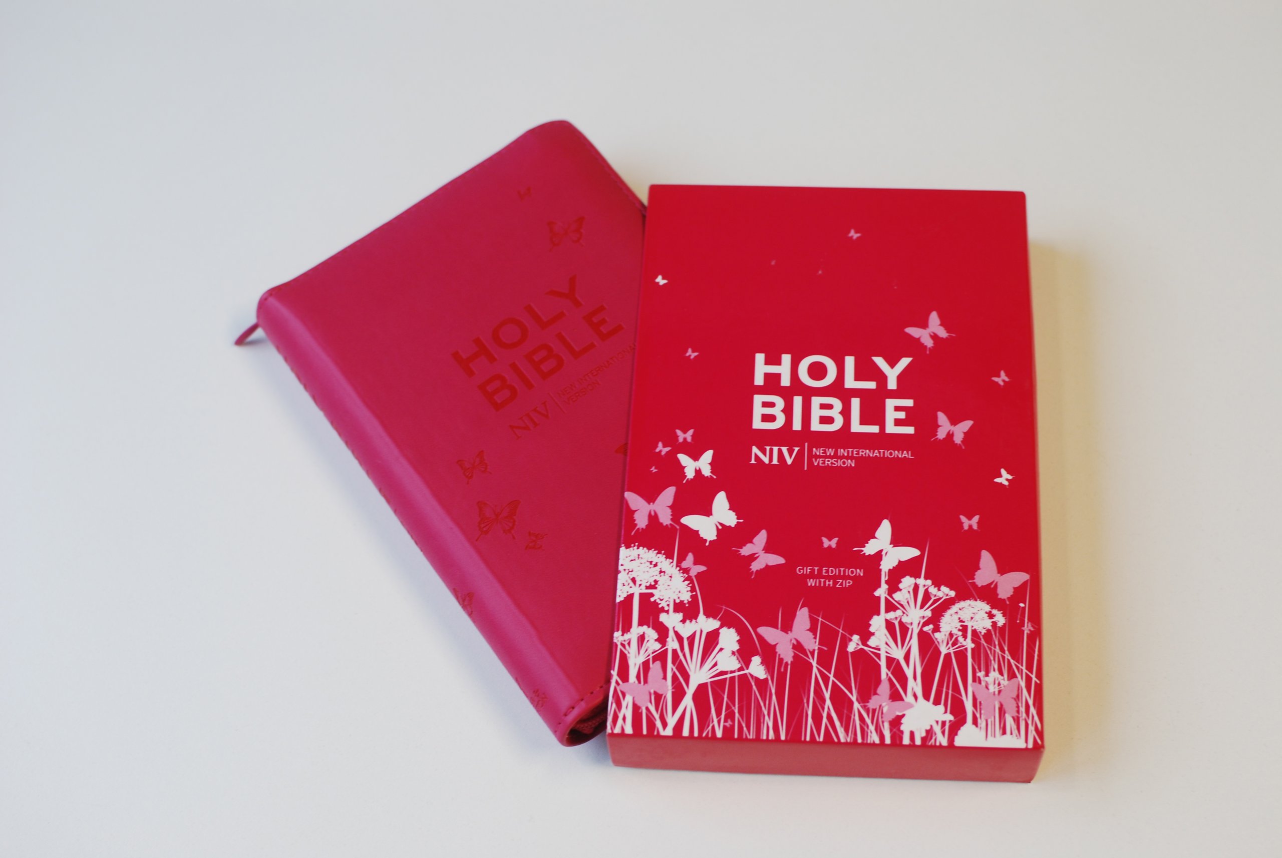 NIV Pocket Pink Soft-Tone Bible With Zip - Hodder & Stoughton